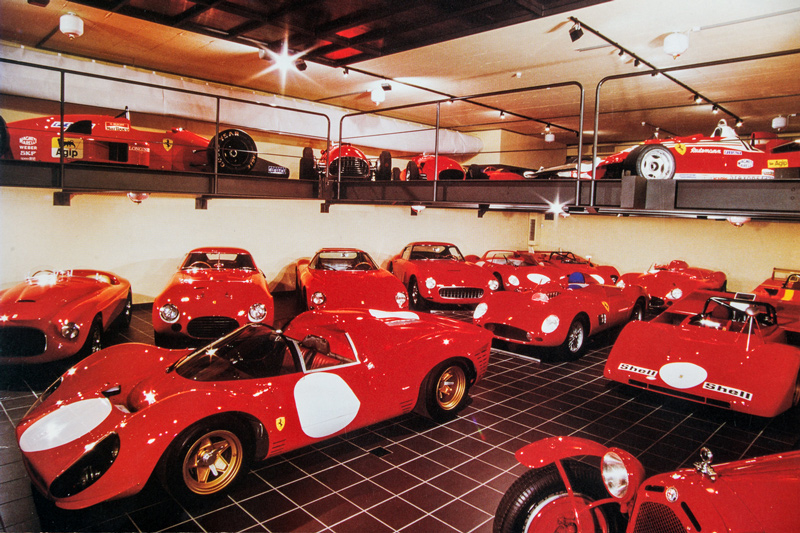 Ferrari-Sammlung von Albert Obrist (© Archiv Albert Obrist)
